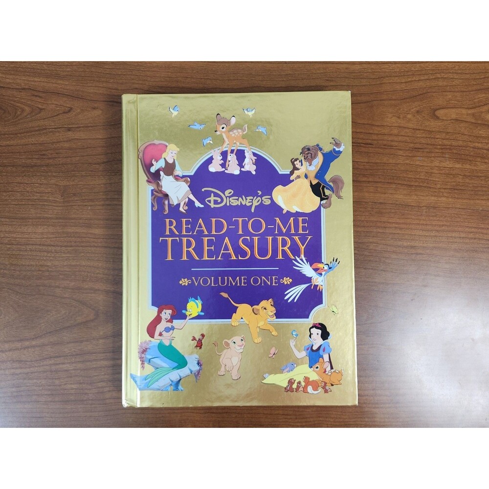 Vintage 2001 Disney's Read-To-Me Treasury Volume 1 Hardcover Book